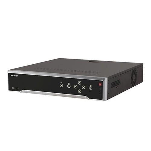 DS-7732NI-E4/16P 4K UHD 32 Channel 16 Ports POE Network Video Recorder Plug & Play Integrated 12MP Resolution Recording ONVIF
